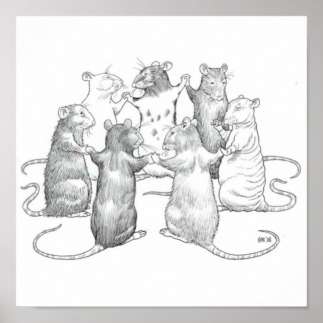 Welt der Ratten Poster (Vorne)