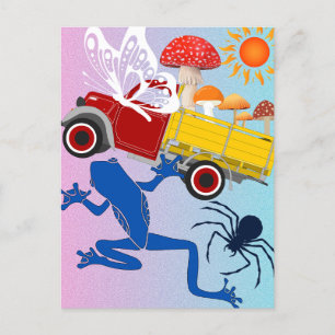 Welt der Wunder Postkarte
