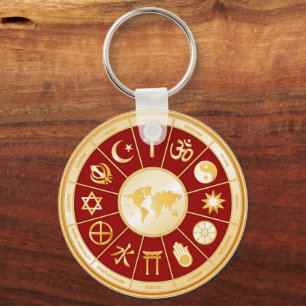 Welt des Glaubens Schlüsselanhänger