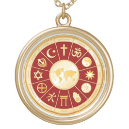 Welt des Glaubens Vergoldete Kette