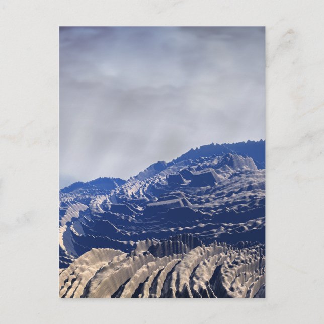 Welt des Regens Postkarte (Vorderseite)