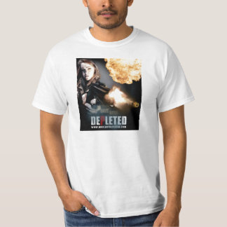 Welt des verbrauchten lodernden Kugel-Shirts T-Shirt