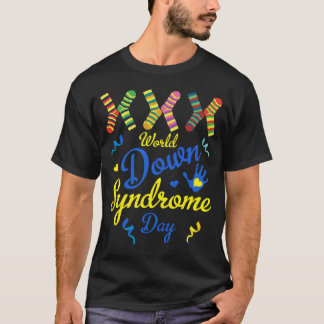 Welt-Down-Syndrom-Tag T-Shirt