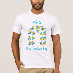 Welt-Down-Syndrom-Tag T-Shirt