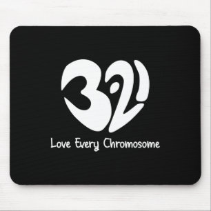Welt-Down-Syndrom-Tag zur Bekämpfung von Krebsvors Mousepad