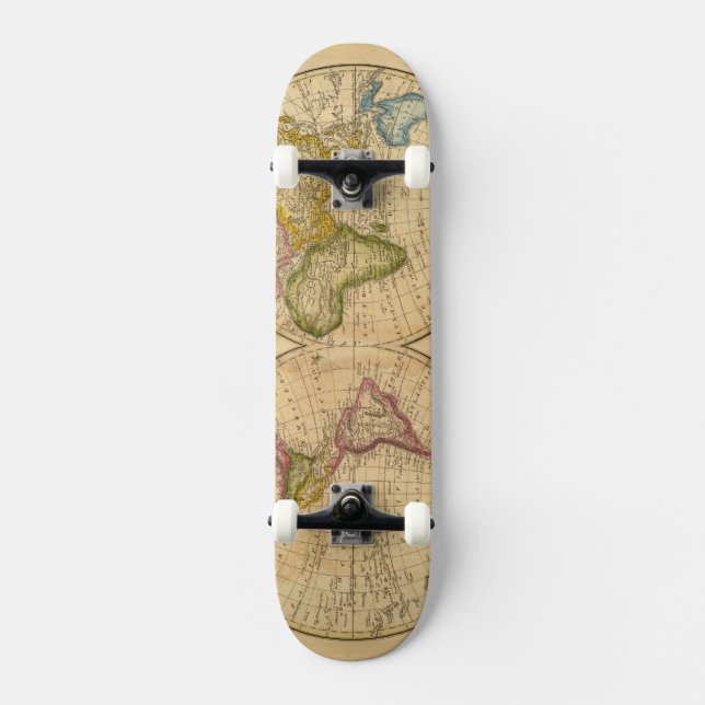 Welt durch Worcester Skateboard (Vorderseite)