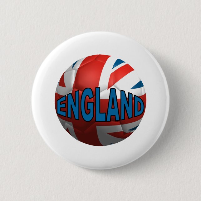 Welt England Button (Vorderseite)