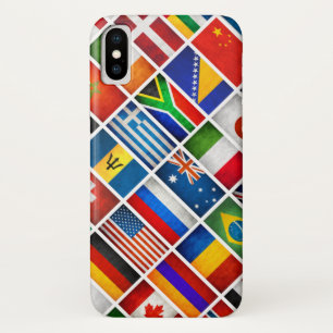 Welt kennzeichnet Iphone X Kasten Case-Mate iPhone Hülle