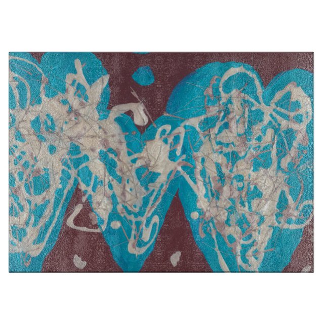 Welt-Liebe-Schneiderboard Schneidebrett (Vorderseite)