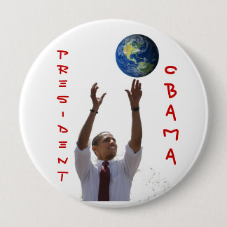 Welt Obama, OBAMA, PRÄSIDENT Button