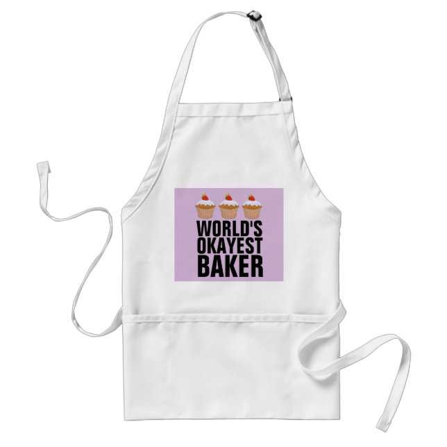 WELT OKAYEST BAKER KITCHEN SCHÜRZE (Vorne)
