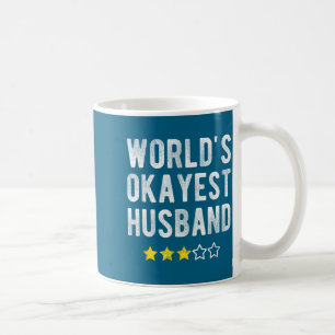 Welt okayester Ehemann lustige Familie passend Kaffeetasse