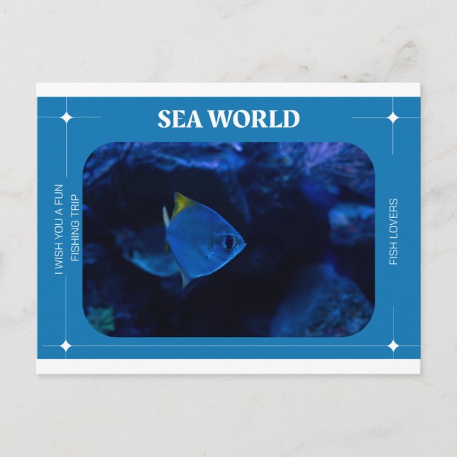 Welt Postkarte (Vorderseite)