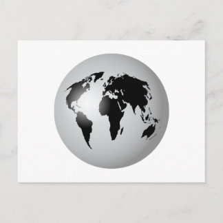 Welt Postkarte