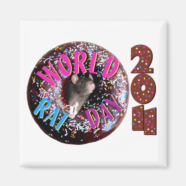 Welt Rat Tag Sprinkles Magnet 2011 (Vorne)