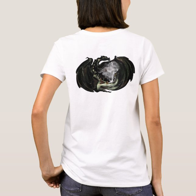 Welt und Drache T-Shirt (Rückseite)