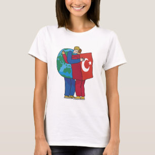 WELT UND TÜRKEI HUG T-Shirt