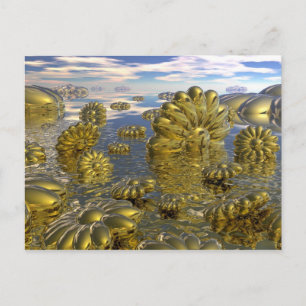 Welt von Midas Postkarte