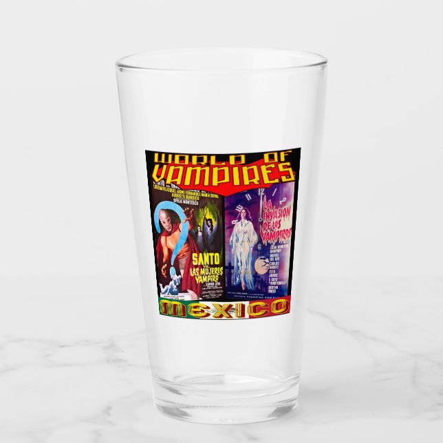 Welt von Vampires MEXICO Glas (Vorderseite)