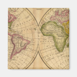 Welt von Worcester Magnet