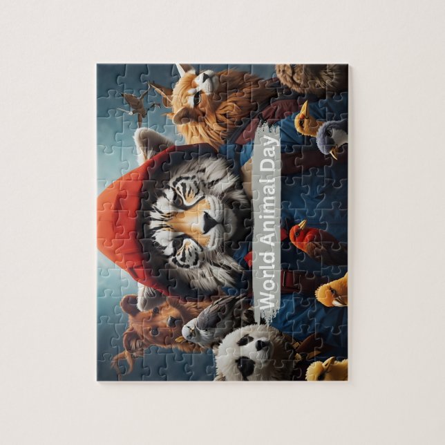 Weltagentag Puzzle (Vertikal)