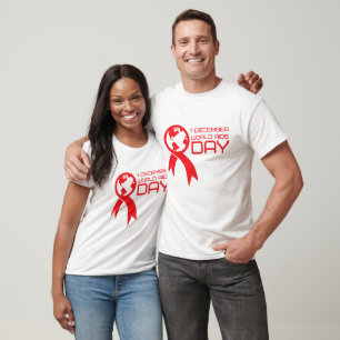 Weltaidstag - Bewusstsein   HIV-Bewusstsein T-Shirt