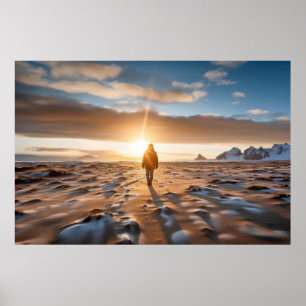Weltanschauung Outdoor Adventure erkunden Natur Poster