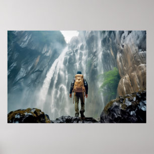 Weltanschauung Outdoor Adventure erkunden Natur Poster
