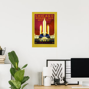 Weltausstellung Chicago, 1933, Poster