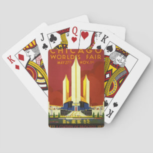 Weltausstellung Chicago. Ein Jahrhundert des Forts Spielkarten
