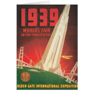 Weltausstellung-San Francisco Reise-Plakat 1939