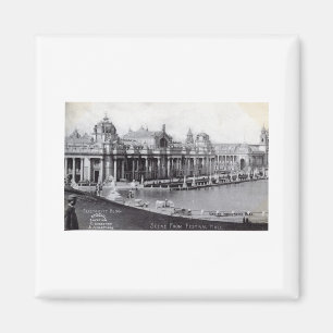 Weltausstellung St. Louis 1904 Vintage Magnet