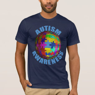 Weltautismus-Bewusstseins-T - Shirt