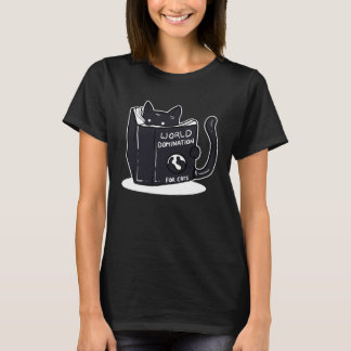 Weltbeherrschende Katzenperson T-Shirt