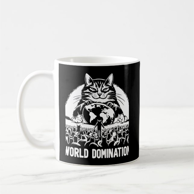 Weltbeherrschung 1 kaffeetasse (Links)