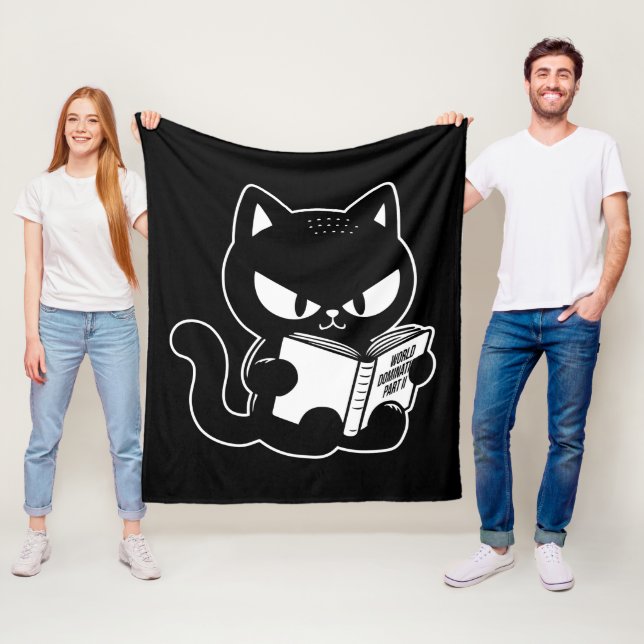 Weltbeherrschung 2 fleecedecke (Beispiel)