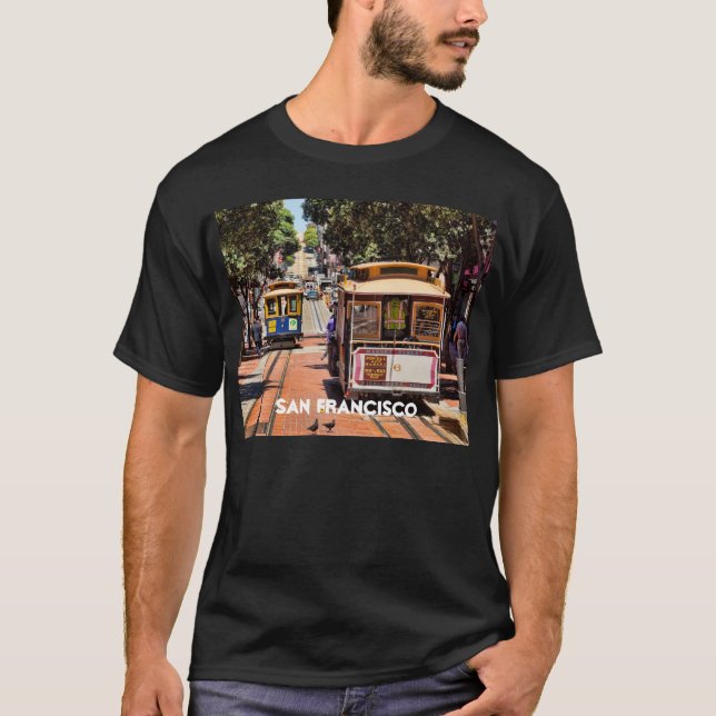 Weltberühmte Seilbahnen T-Shirt (Vorderseite)