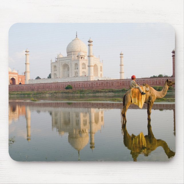 Weltberühmter Taj Mahal-Tempel-Grabstätte Mousepad (Vorne)