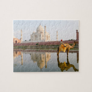 Weltberühmter Taj Mahal-Tempel-Grabstätte Puzzle