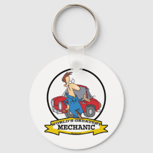 WELTBERÜHMTSTER MECHANIKER II CARTOON SCHLÜSSELANHÄNGER