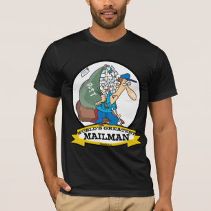 WELTBERÜHMTSTER POSTBOTE MÄNNER CARTOON T-Shirt