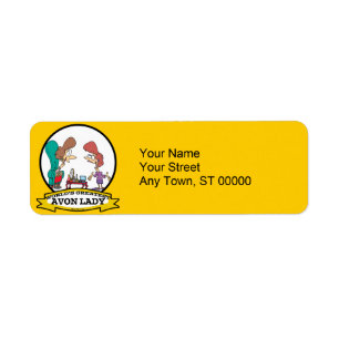 WELTBEST AVON LADY WOMEN CARTOON