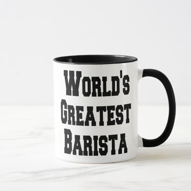 Weltbest Barista Tasse (Rechts)