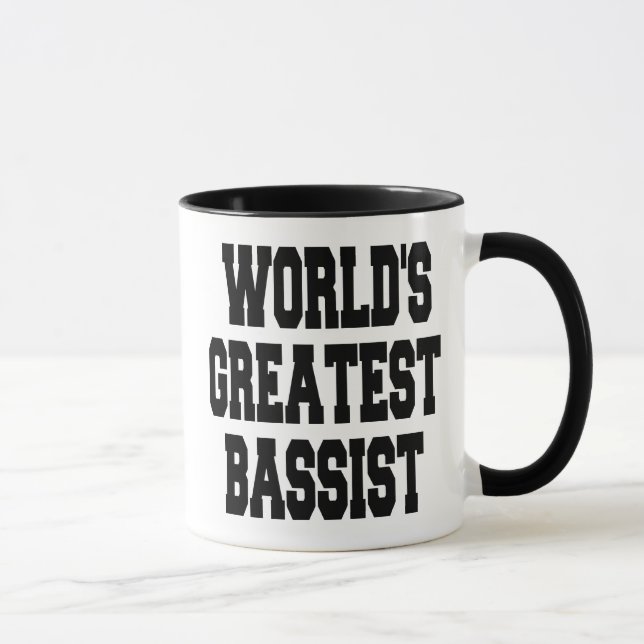 Weltbest Bassist Tasse (Rechts)