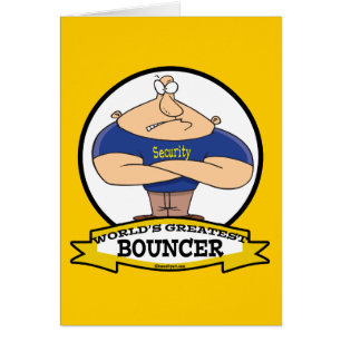 WELTBEST BOUNCER MÄNNER CARTOON