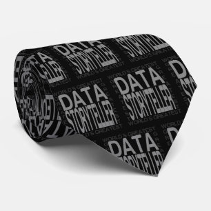Weltbest Data Storyteller Neck Tie Krawatte