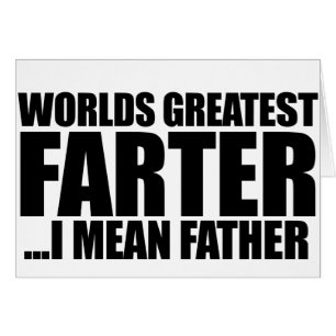 Weltbest Farter I gemein Vater