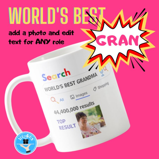 WELTBEST GRANDMA - Funny Image Search Results Kaffeetasse (Von Creator hochgeladen)