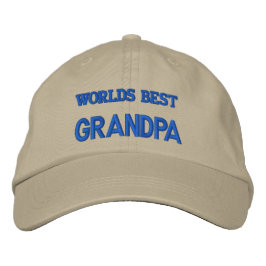 WELTBEST GRANDPA BESTICKTE KAPPE