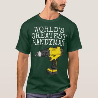 Weltbest Handyman Builder penter DIY Funny T-Shirt